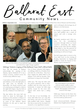 Ballarat East Community News Edition 9 p1 small