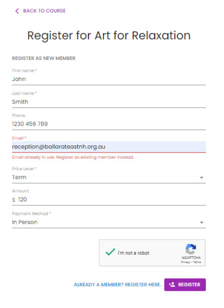 How to register for BENH Activities online v1 p6